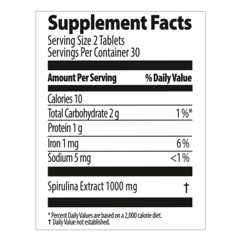 Nutriplus Spirulina Tablet 60pcs