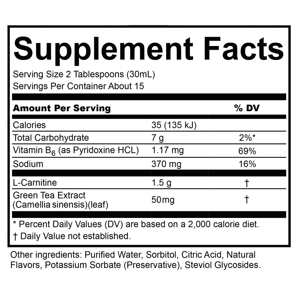Nutriplus L-Carnitine Orange & Passion Fruit