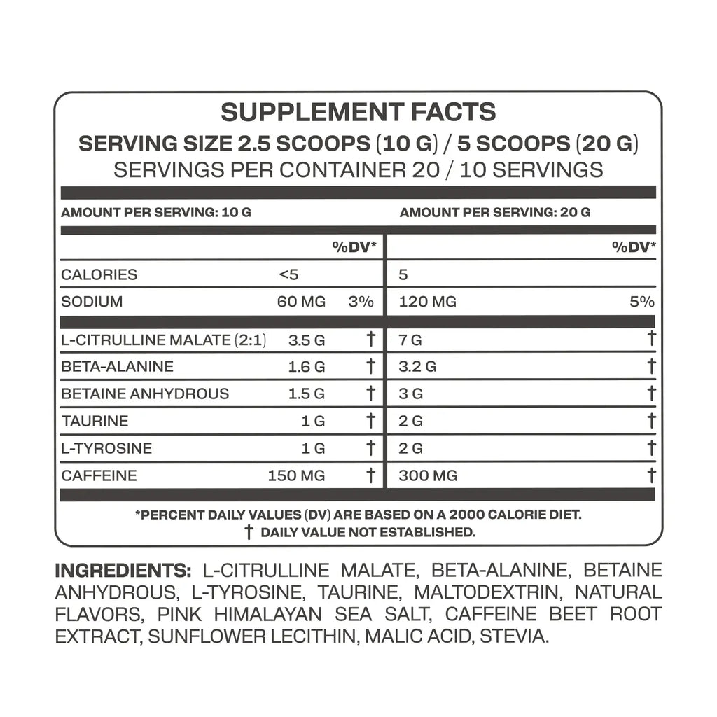 Nutriplus+ Pre-Workout