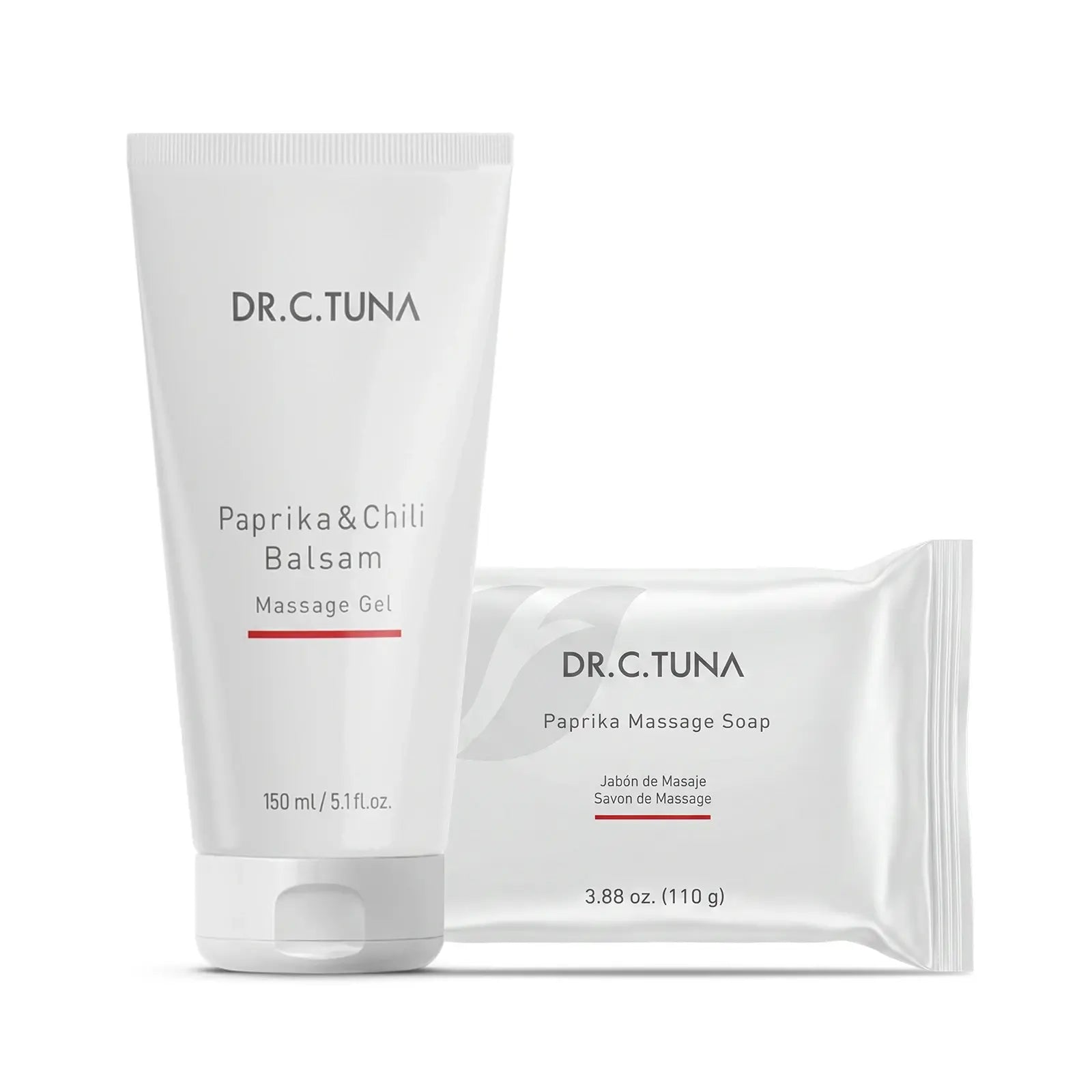 Dr. C. Tuna Paprika Ritual: Massage Soap & Massage Gel